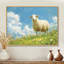 Dovenson Quiet Pasture Sheep Portrait - Sheep Wall Art-1787595870-1679992567-1787595879