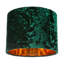 30cm Velvet Drum Lamp Shade-454196464-470159833