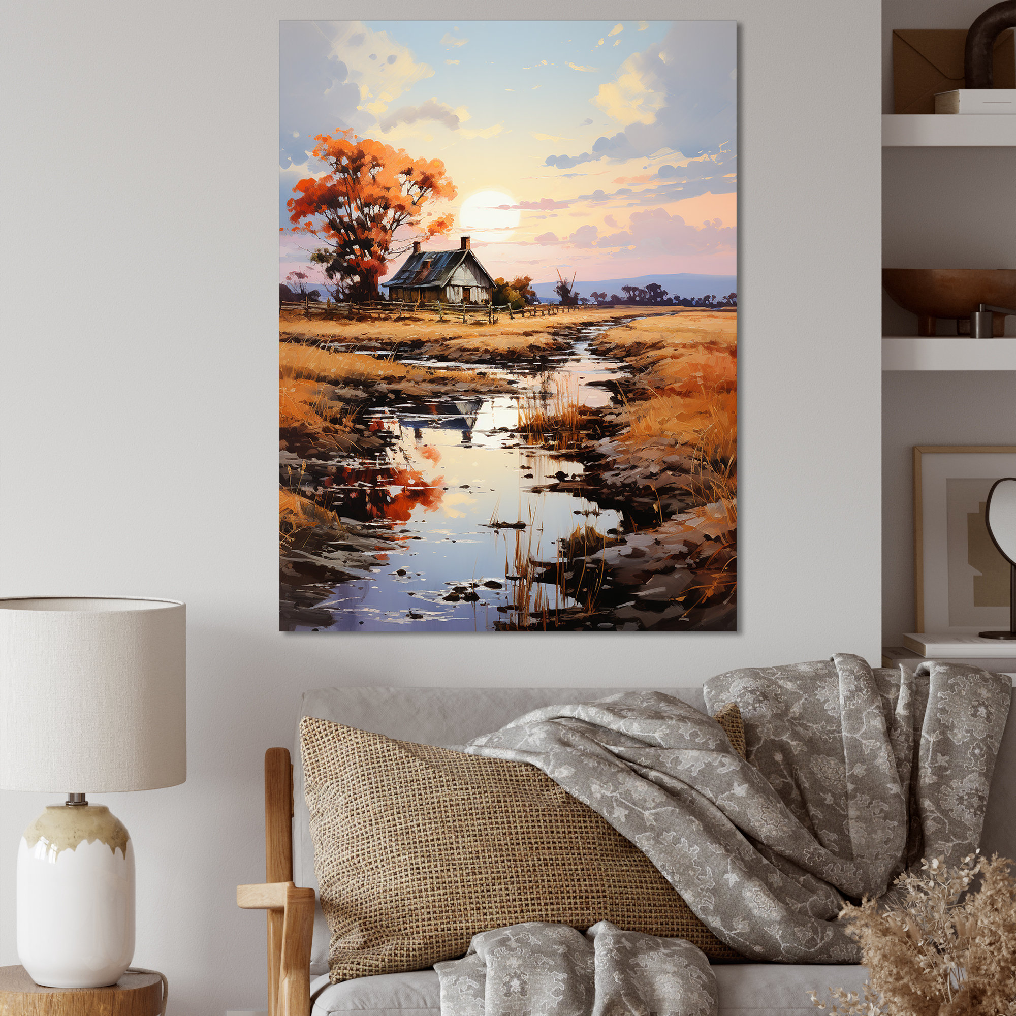 Winston Porter Countryside Farm Fusion Unveiled II On Canvas Print ...
