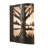 Jalee Steel Flush Mounted Sconce