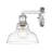 Carver 1-Light Vanity Light in Chrome with Clear Glass-521237480