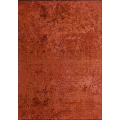 Davionte Rectangle Abstract Cotton and Viscose Indoor / Outdoor Area Rug
