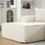 Beige avec une atmosphère douillette, revêtement rembourré, sans assemblage, ambiance élégante