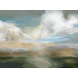 Cloudy Pastures Print by Lisa Daniels