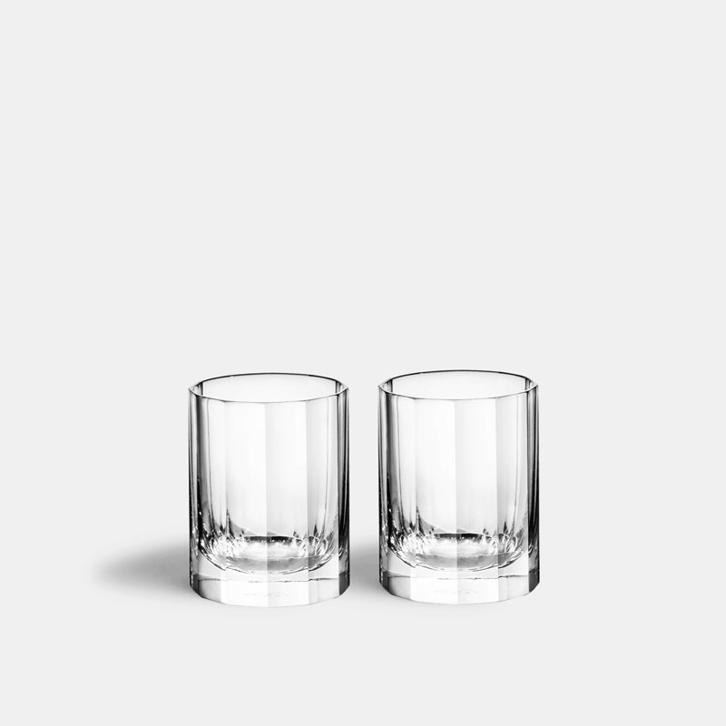 Fluted Collection Handmade Crystal Shot Glass