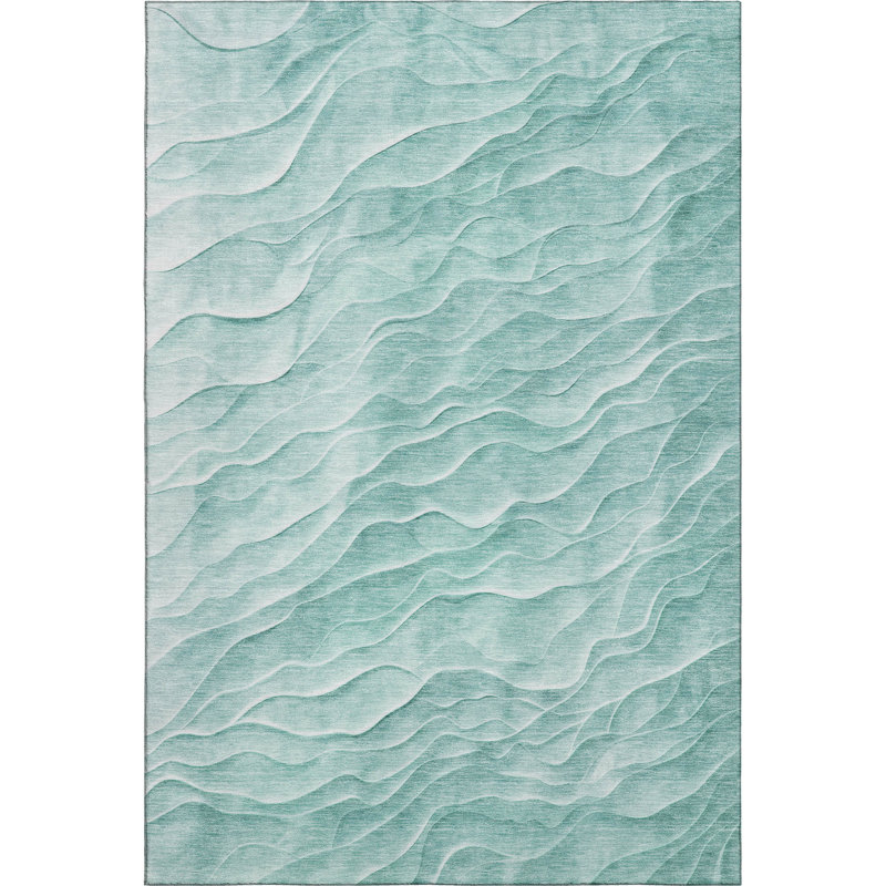 Tapis lavable à la machine de qualité supérieure Harjo AMF1614, Rectangle 9 pi x 12 pi