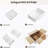 Vessel Sink Rectangular Above Counter White Porcelain Ceramic Modern Bathroom Vanity Sink Rectangle Art Basin-126237126