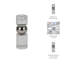 Porte-bougie cylindrique moderne en verre pour décoration de table - Porte-bougie sculptural décoratif pour entrée ou salon - Argent-643344865-643344864