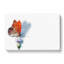 Orange Butterfly on a Thistle - Wrapped Canvas Painting Print-56632555