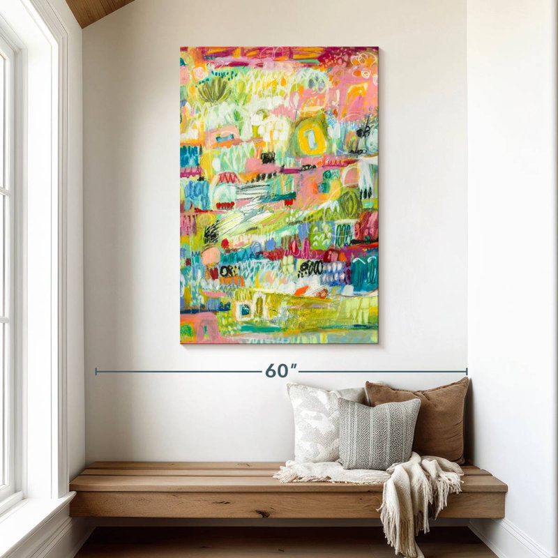 Avery Boho Garden II, 48" H x 32" W