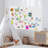 Textured Felt Wall Panels With Stripes, Bulletin Boards, 12-Piece Set, With Pushpins-110651816