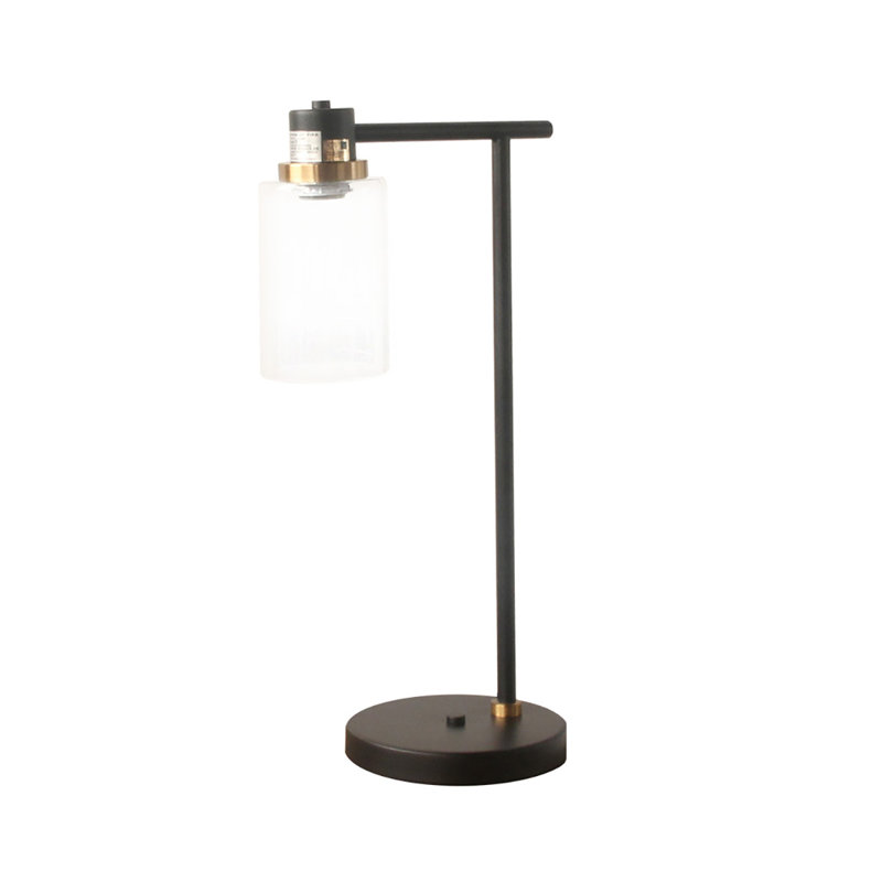 Abberton Metal Table Lamp, Black