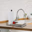 Iron and Solid Wood Paper Towel Holder