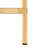 Hedwige Glass End Table with Storage