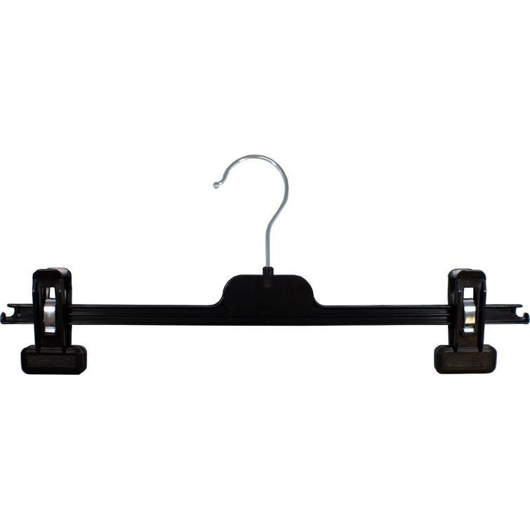 Black Plastic Top Hanger With Notches Rebrilliant Pack Size: 100