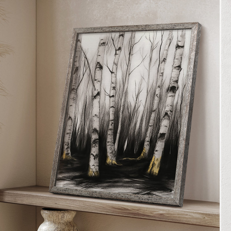 «LANDSCAPES Series», reproduction encadrée en bois massif, H 11 po x l 9 po