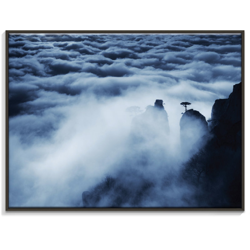 Print on Canvas, Black, 41cm H x 51cm W