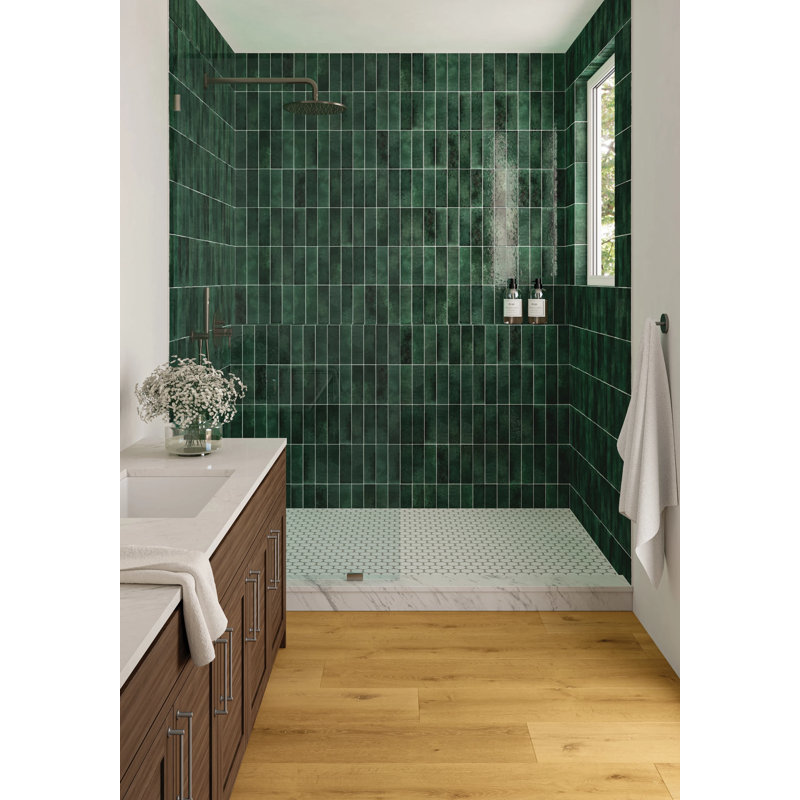 Cloe Ceramic Tile, Green