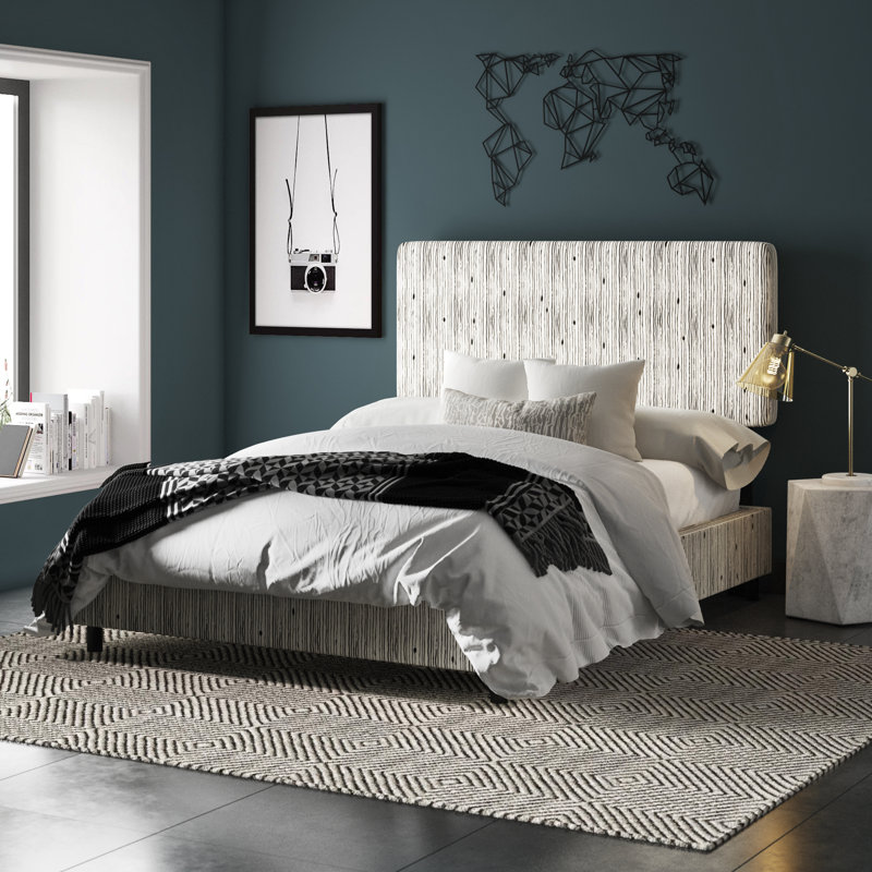 Upholstered Standard Bed, King