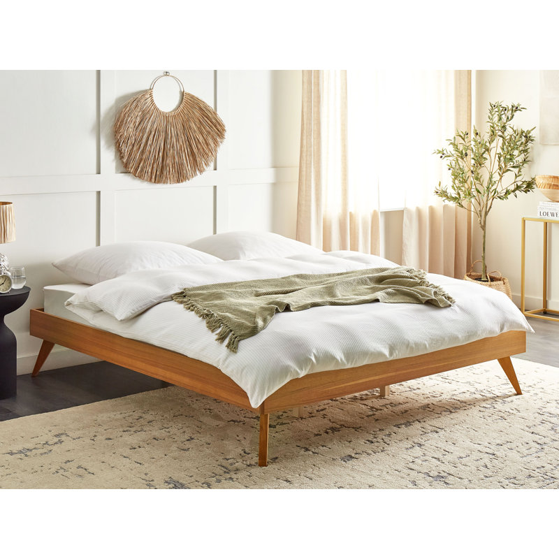 Hagaman Bed, Light Brown, Super King (6')