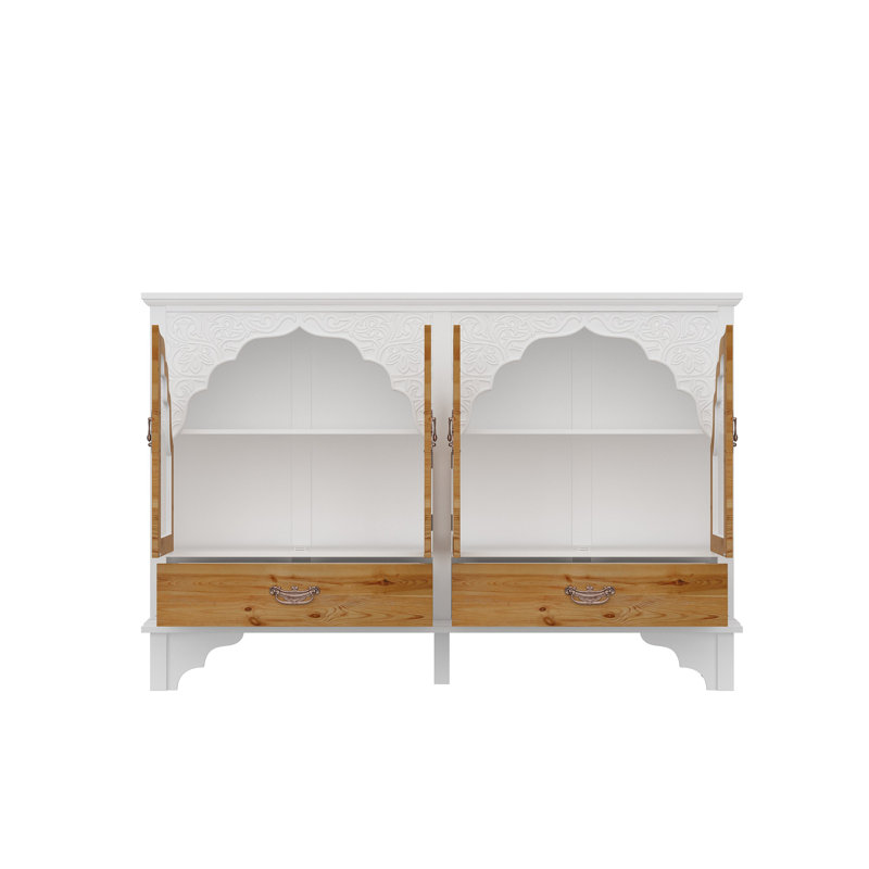 Commode d'appoint 2 tiroirs Vintage