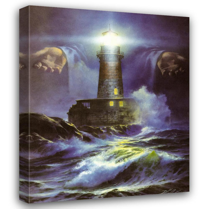 I Am The Light, 35" H x 28" W