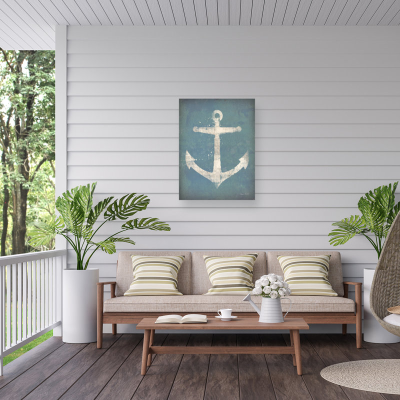 Toile d'extérieur Bourque Fowler «Anchor V2», H 47 po x l 35 po x P 1,5 po