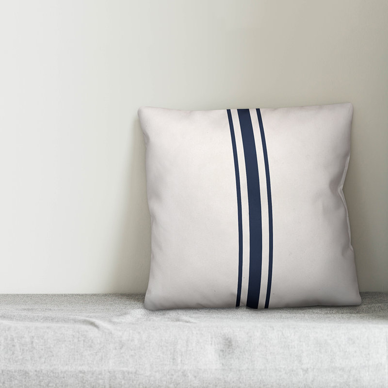 Striped Throw Pillow