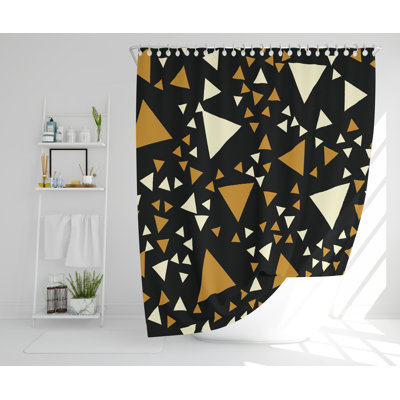 Whiteley Polyester Shower Curtain