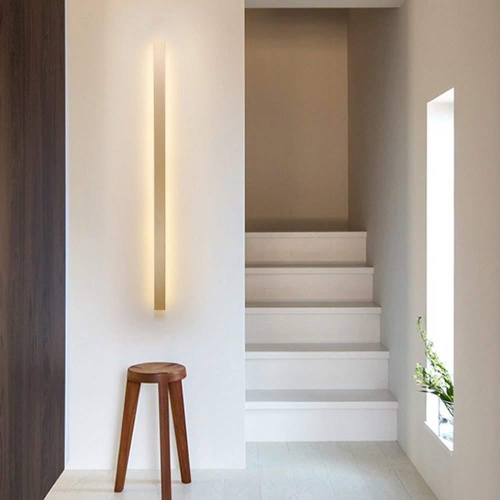 Mercer41 Lighting Modern Led Wall Sconce Lighting 23.5\" Simple Linear ...