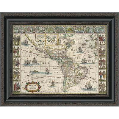" Western Hemisphere " by William Janzoon Blaeu