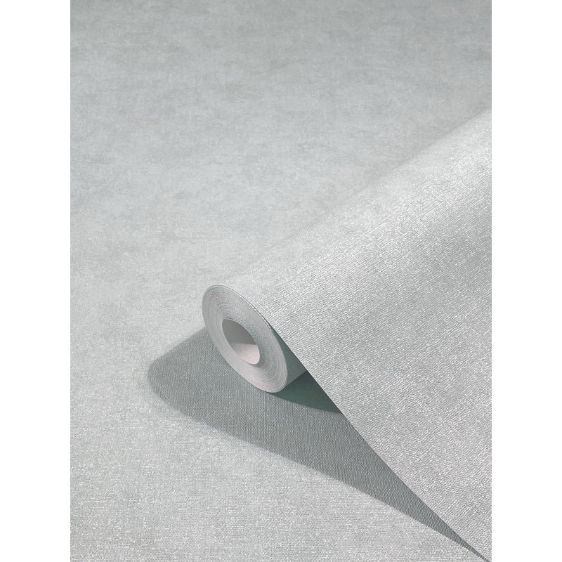 Montie The New Textures Book Linen Texture Design Wallpaper Roll, Silver