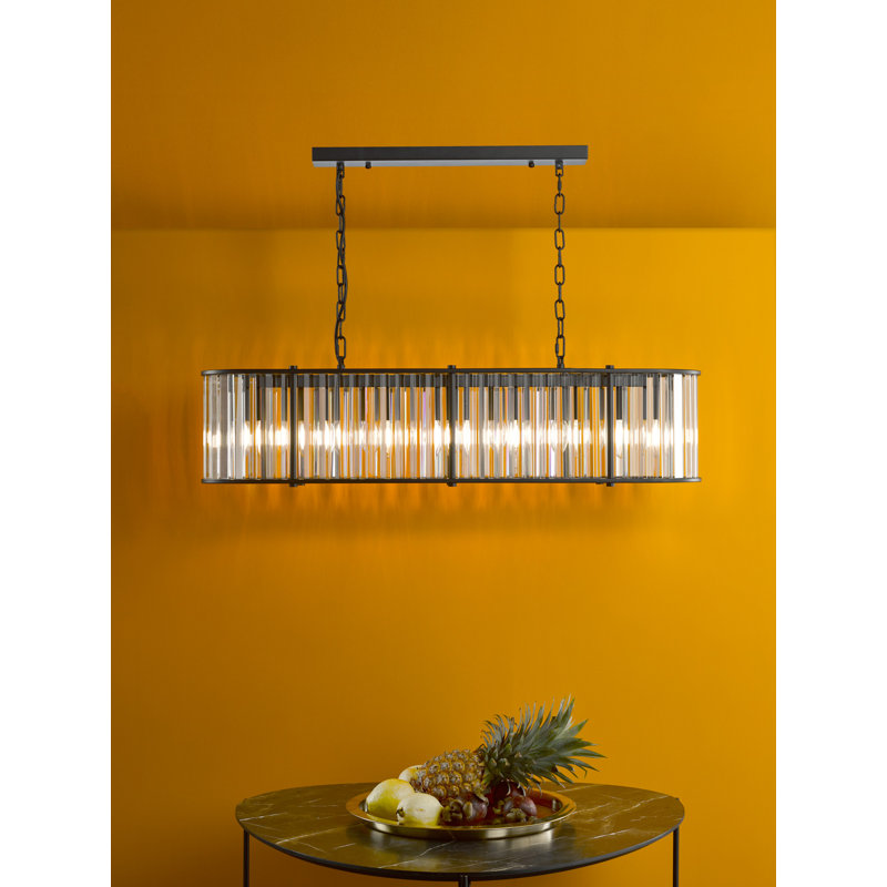 7 - Light Pendant, Satin Black