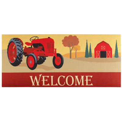 Tapis d'extérieur antidérapant Azleigh 21,88 "x 9,75"