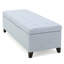 Repose-pieds bleu foncé multifonctionnel avec table et tabouret tambour, avec rangement spacieux pour la vie moderne-1268844944