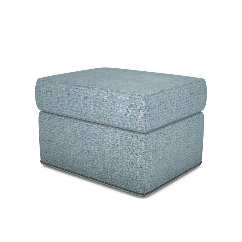 Newlin Ottoman, Yes, Tuck Cobalt