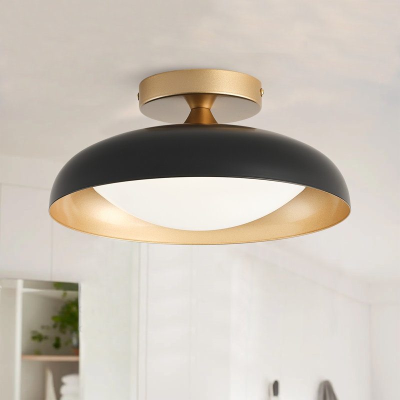 3000K/4000K/6000K Classic Design Semi-Flush Mount Light