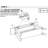 54" Farmhouse   Console Table  ,Narrow  Entryway Table  Sofa Table for living room-729829281