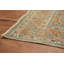 Tapis de conception traditionnelle exquise 7 x 9 avec motif de médaillon complexe