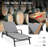 Outdoor Powder Coated Aluminum Chaise Lounge Chairs Set With Phifertex Sling Fabric-1364156376