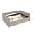Daybed with Trundle Upholstered Tufted Sofa Bed, with Two Drawers, Queen Size, Boucle Fabric, Gray(88"x65.5"x29.5")