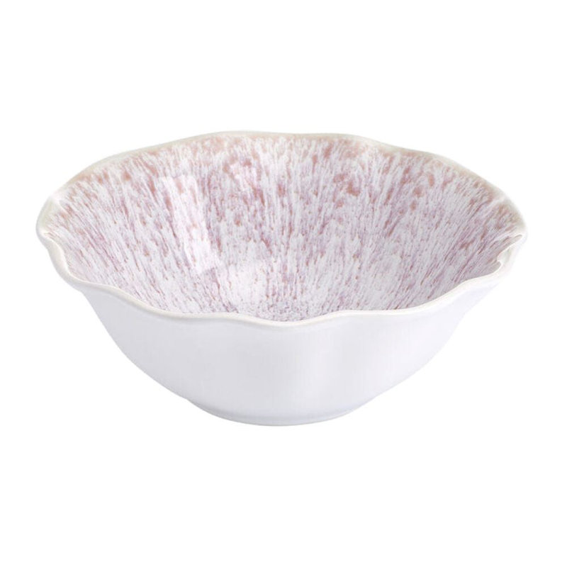 Mikasa Isla Pink 12-Piece Stoneware Dinnerware Set