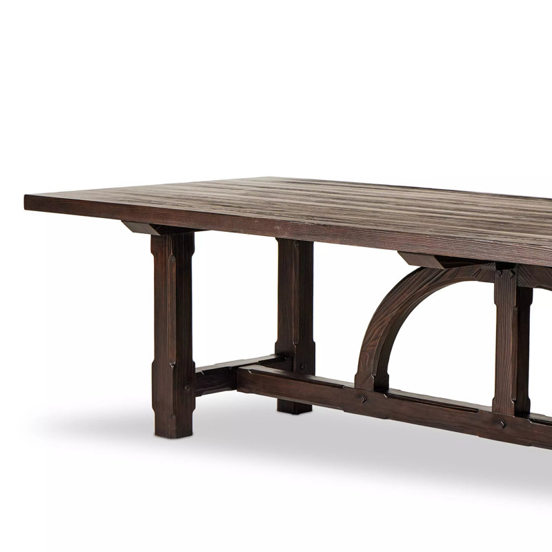 Norene Pine Wood Dining Table