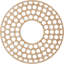 Médaillon de plafond en bois Fink-63412023-63412010
