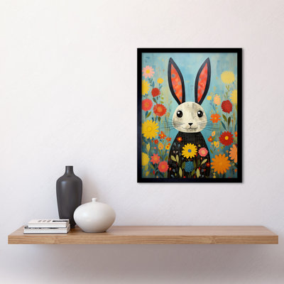 Funny Bunny - Single Picture Frame Print