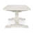 Caleb 94" Dining Table Distressed Ivory