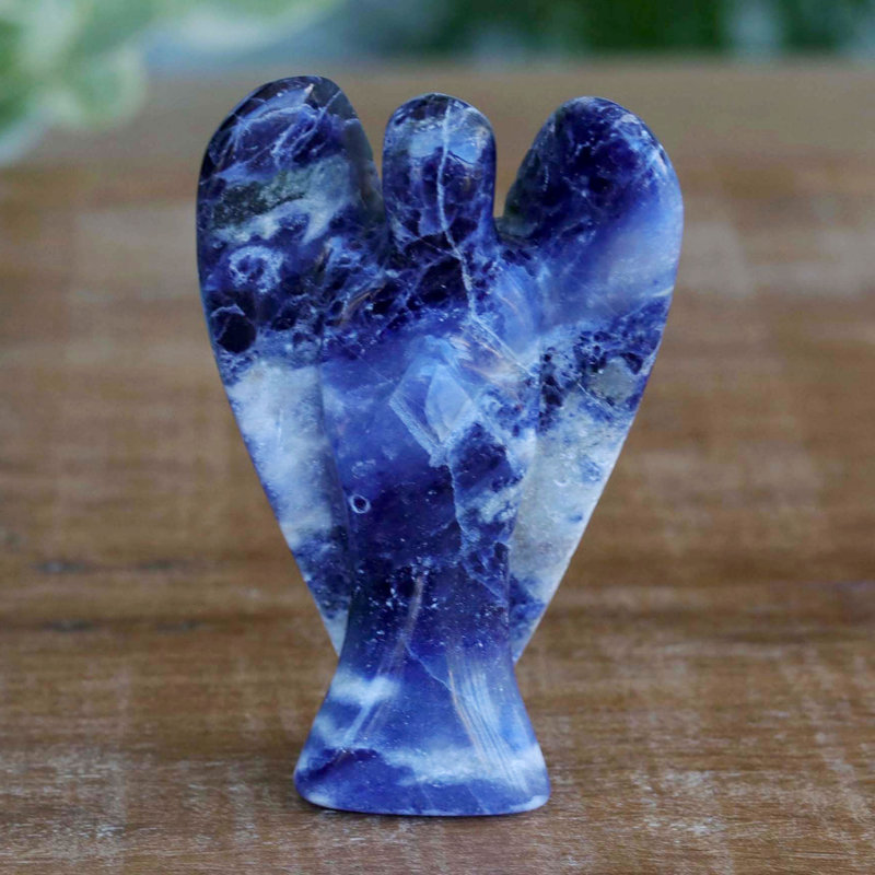 Figurine Kristiana Angel of Calm Sodalite