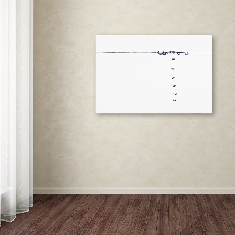 Art mural sur toile tendue - "Bubbles" par Christian Pabst pour décoration de salon, de chambre à coucher ou de bureau - 30 x 47