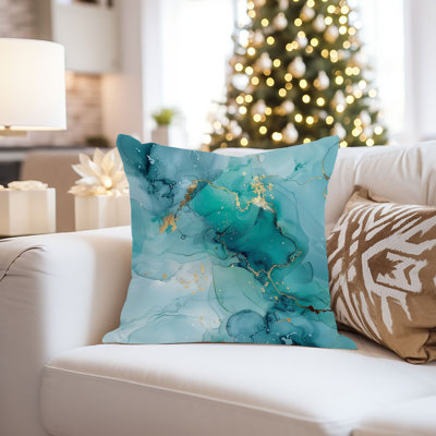 Abstract Geode I Modern Throw Pillow Cover
