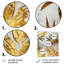 Glam Botanical On White - feuilles, art mural, salon-1421767604-1421767612